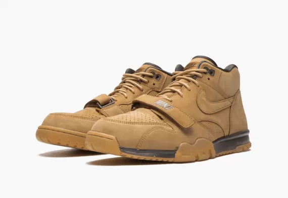 Women's Nike Air Trainer 1 Mid PRM QS Flax - Get Yours Now