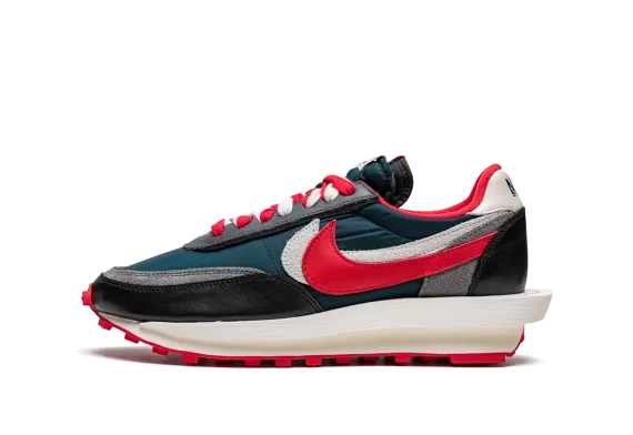 Shop Nike LDWAFFLE Undercover x Sacai - Midnight Spruce University Red for Women's at Discount