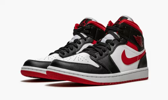 Grab Men's Air Jordan 1 Mid - Metallic Red at a Discount Now!