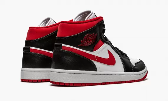Discounted Men's Air Jordan 1 Mid - Metallic Red Available Now!