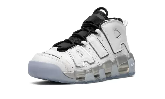 Air More Uptempo - White Metallic