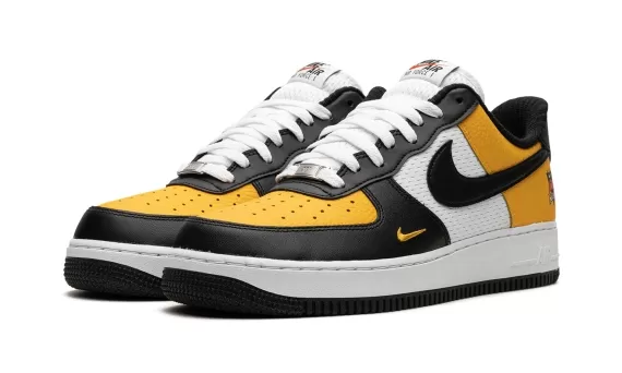 Air Force 1 Low '07 LV8 - Black Gold Jersey Mesh