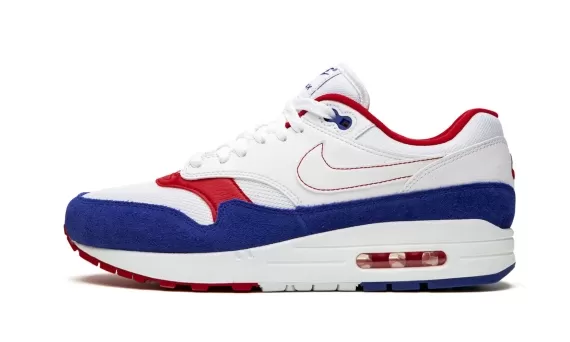 Air Max 1 USA White-Deep Royal Blue