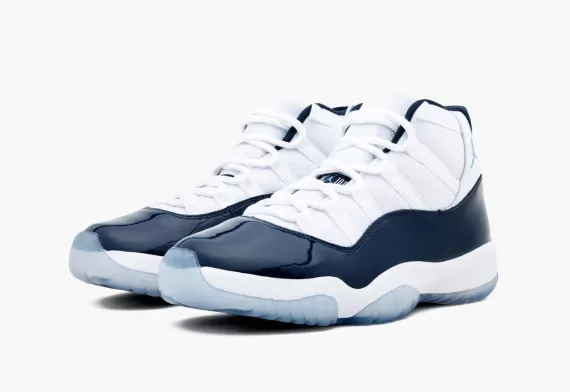 Women's AIR JORDAN 11 RETRO - Navy Win Like 82 Shoes On Sale Now at Shop