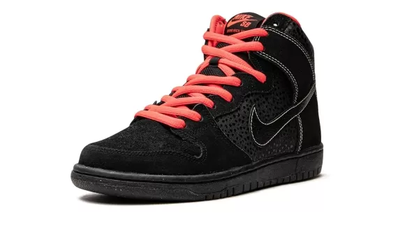 SB Dunk High Pro - Black Atomic Red