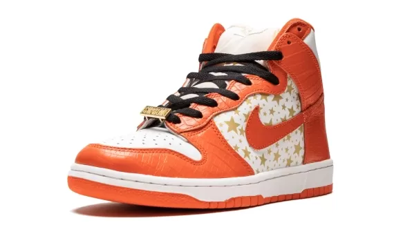 Dunk High Pro Supreme - Orange Stars