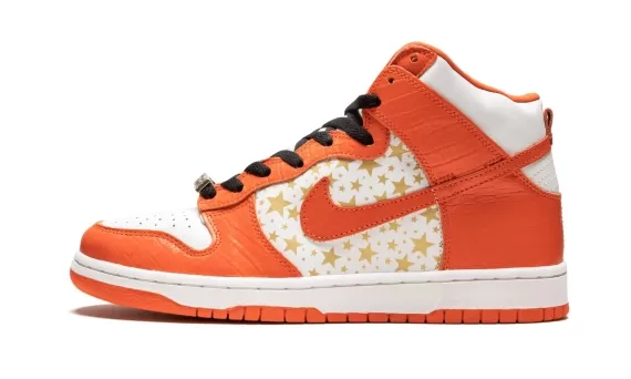 Dunk High Pro Supreme - Orange Stars