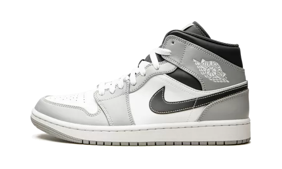 Shop the new AIR JORDAN 1 MID - Light Smoke Grey