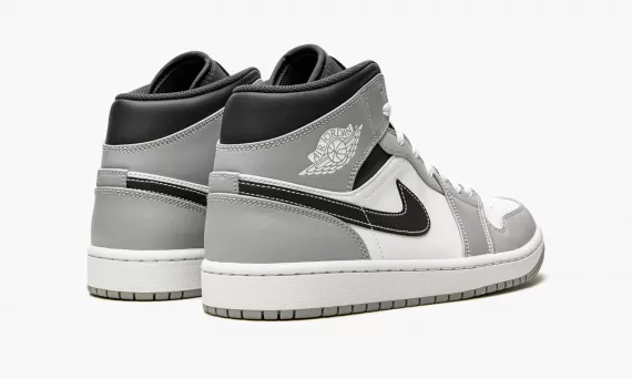Find the perfect AIR JORDAN 1 MID - Light Smoke Grey 2.0 for Men's