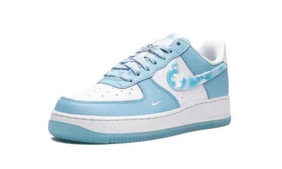 Air Force 1 '07 LX - Nail Art White Blue