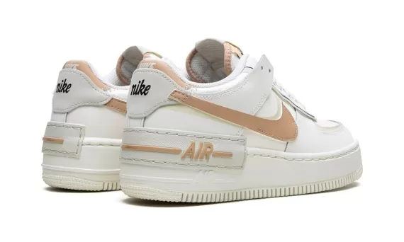 Air Force 1 Shadow - Sail Fossil Light Bone