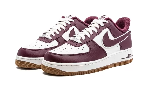 Air Force 1 Low College Pack - Night Maroon