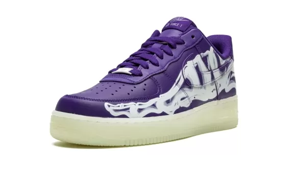 Air Force 1 Low '07 QS - Purple Skeleton Halloween