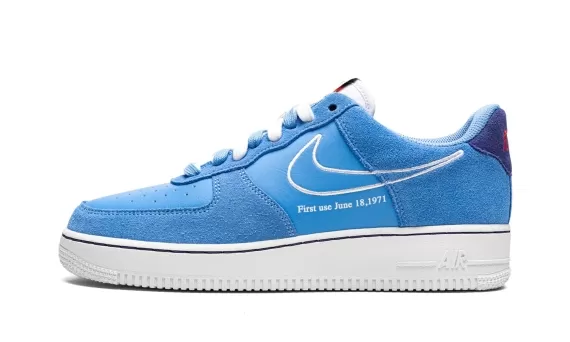 Air Force 1 Low First Use - Blue Suede