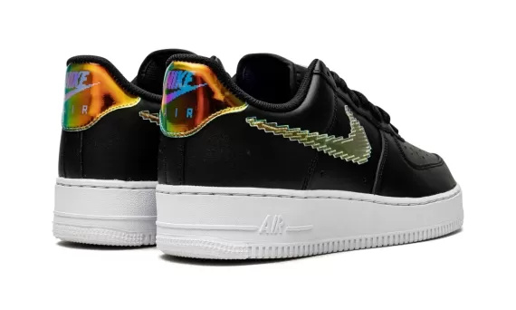 Air Force 1 Low Iridescent Pixel - Black