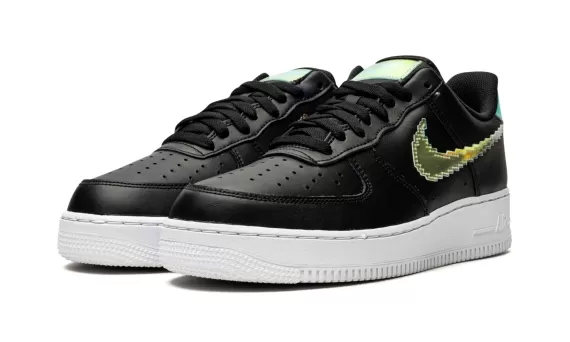 Air Force 1 Low Iridescent Pixel - Black