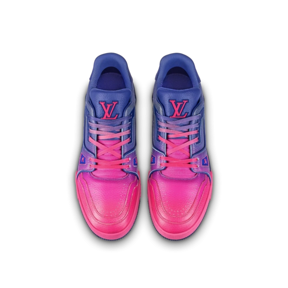 Men's Pink Louis Vuitton Trainer Sneaker - Get it Now at the Shop