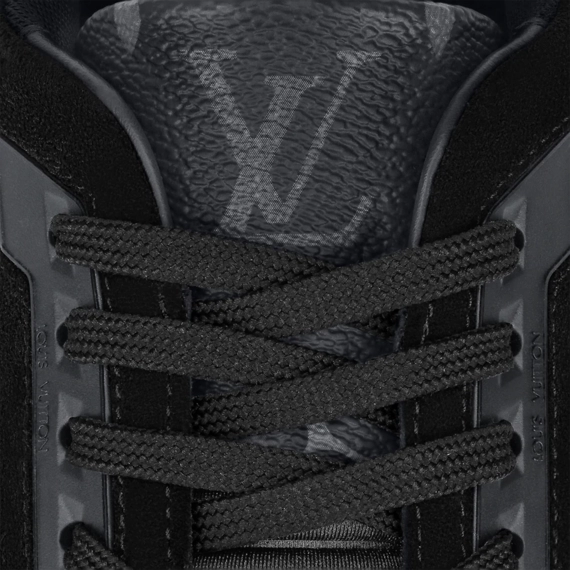 Purchase Louis Vuitton Trainer Sneaker - Eclipse, Monogram canvas for Men's - Get Discount