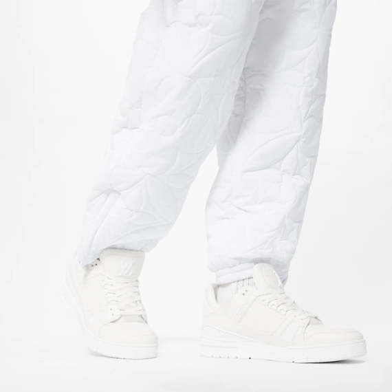 Discounted Men's Louis Vuitton Sneaker - White Calf Leather
