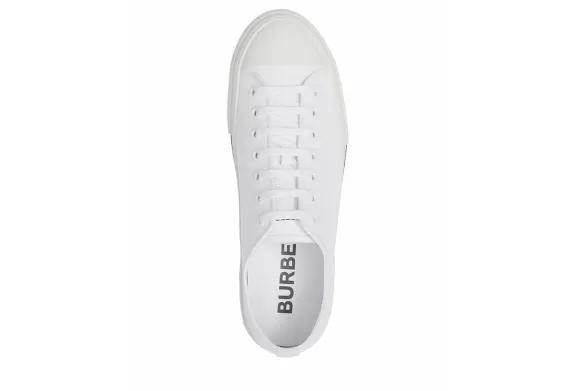 Logo-detail Sneakers - White