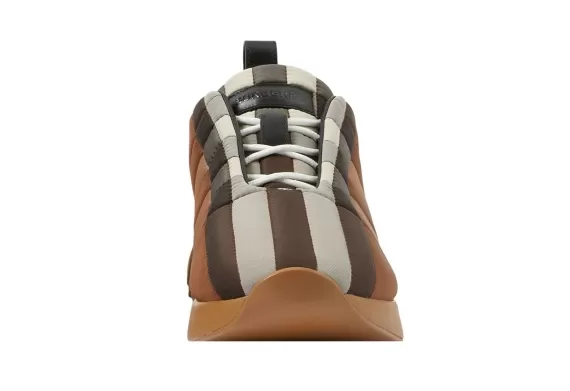 Checked Low-top Sneakers - Brown/Black