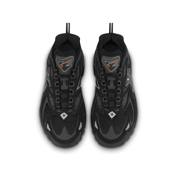Get the Men's Sale Louis Vuitton Runner Tatic Sneaker - Black, Mix of materials