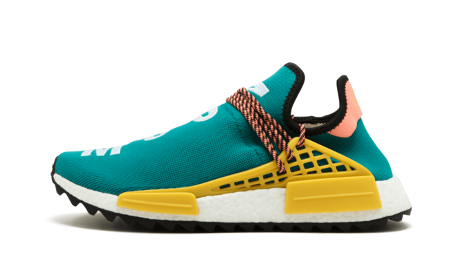 Buy Discounted Pharrell Williams Women's NMD Human Race TRAIL SUN GLOW