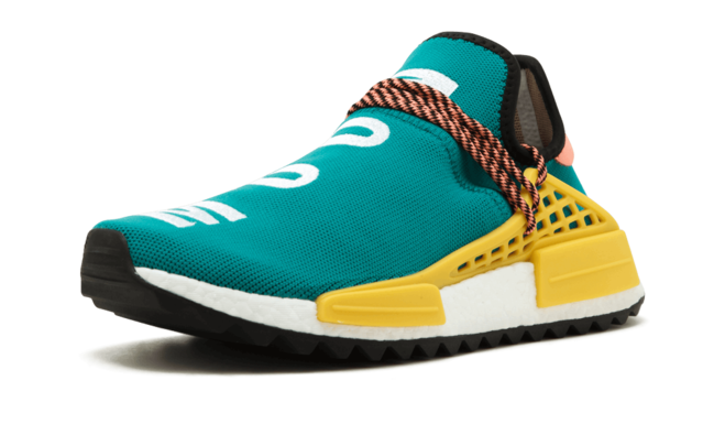 Buy stylish and durable men's Pharrell Williams NMD Human Race TRAIL SUN GLOW shoes online