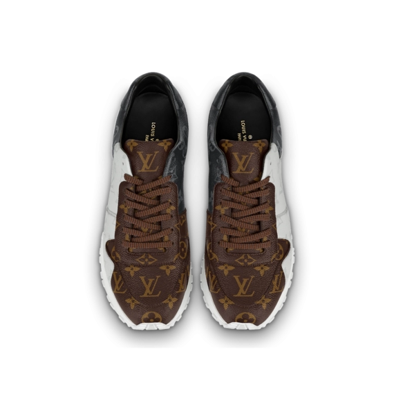 Shop Now - Women's Louis Vuitton Run Away Sneaker in Monogram Canvas