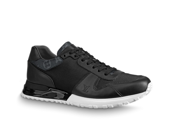 Louis Vuitton Run Away Sneaker - Black Monogram Canvas and Calf Leather for Women's On Sale!