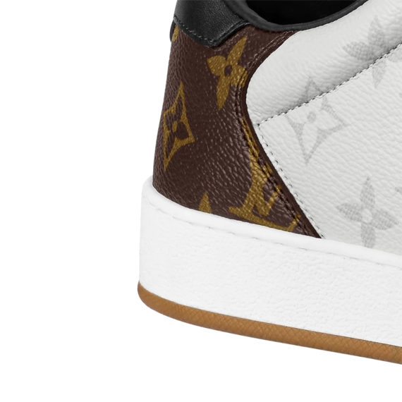 Look stylish with the Louis Vuitton Rivoli Sneaker - Ebene, Monogram canvas for men.