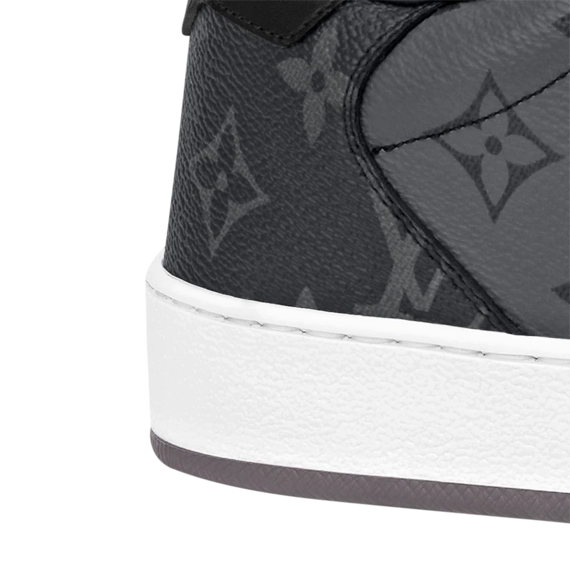 Stylish Louis Vuitton Rivoli Sneaker - Eclipse, Monogram & Monogram Reverse canvas for Men at a Discount