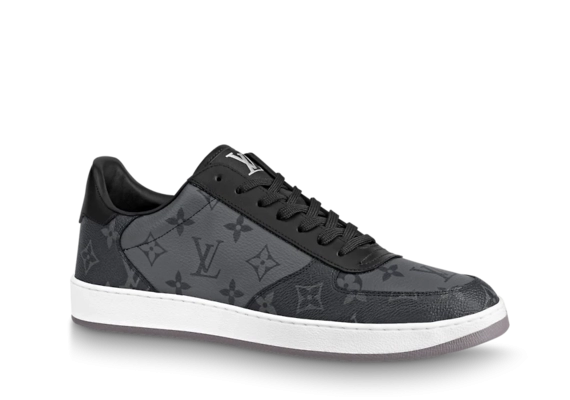 Men's Louis Vuitton Rivoli Sneaker - Eclipse, Monogram & Monogram Reverse canvas on Sale!