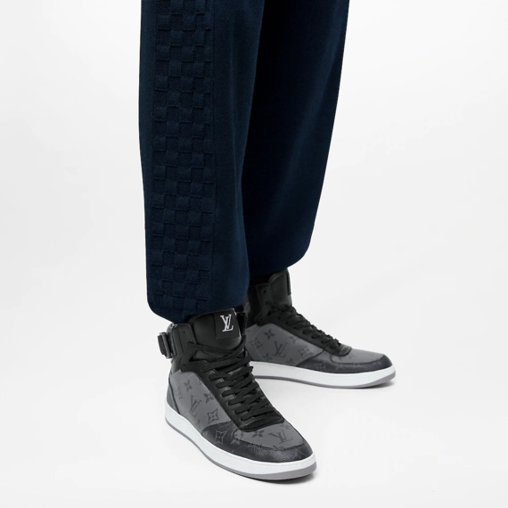 Sale on Men's Louis Vuitton Rivoli Sneaker Boot - Get Yours Now!