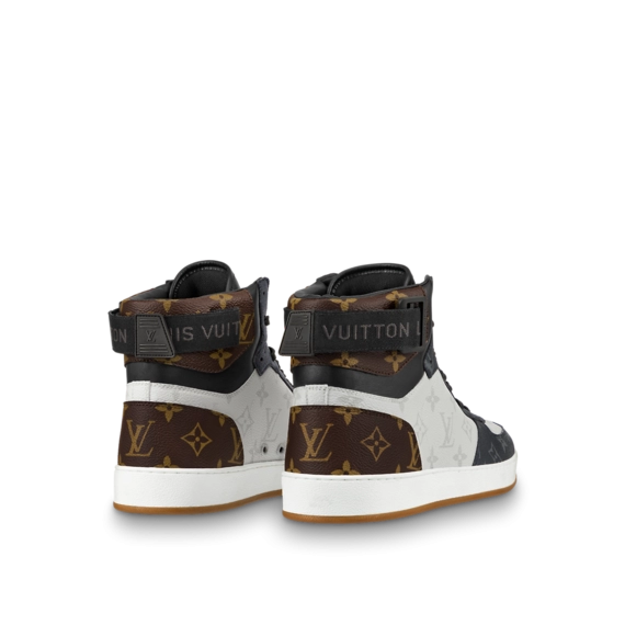 Fashionable Louis Vuitton Rivoli Sneaker Boot - Monogram Canvas for Men's