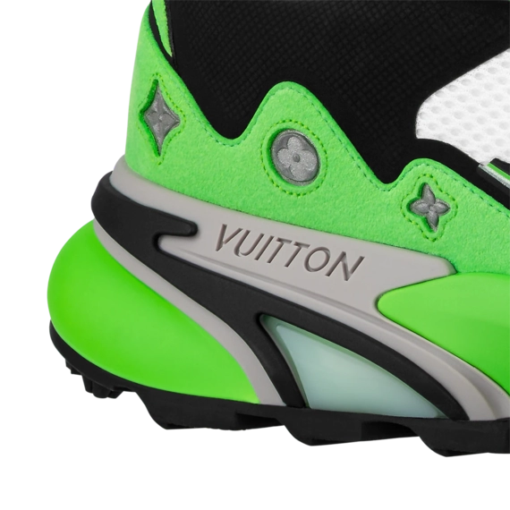 Latest Men's Louis Vuitton Runner Tatic Sneaker - Green Mix of Materials On Sale!