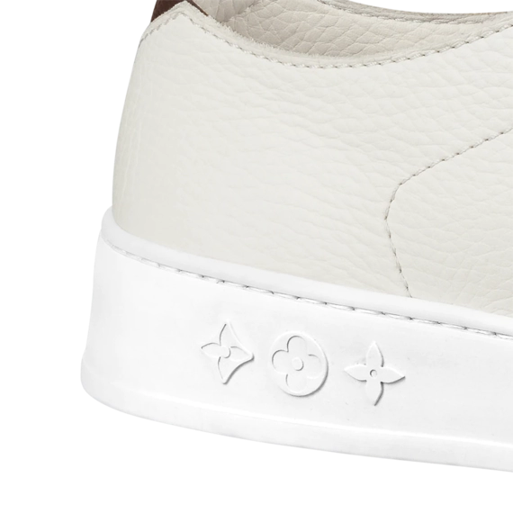 Men's Louis Vuitton Resort Sneaker - White Grained Calf Leather for Sale!