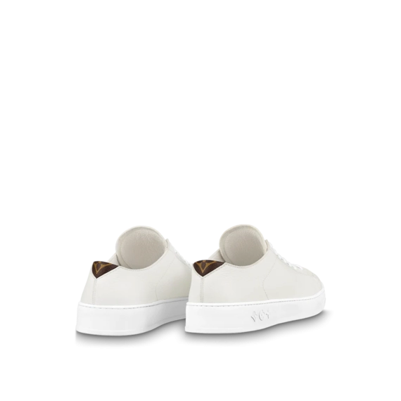 Shop the Latest Men's Louis Vuitton Resort Sneaker - White Grained Calf Leather!