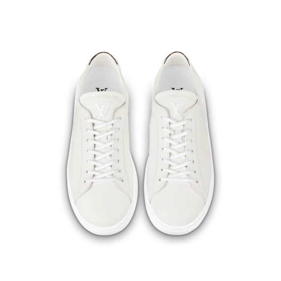 Buy Men's Louis Vuitton Resort Sneaker - White Grained Calf Leather Now!