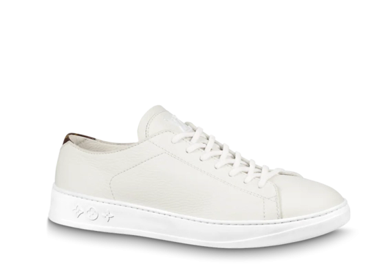 Men's Louis Vuitton Resort Sneaker - White Grained Calf Leather - Sale and Buy Now!