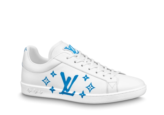 Buy the Louis Vuitton Luxembourg Samothrace Sneaker - White Calf Leather for Men's