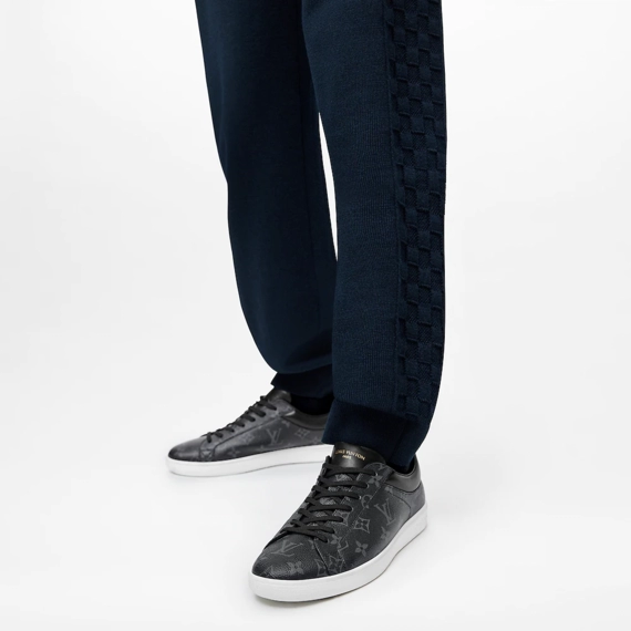 Men's Louis Vuitton Sneaker - Monogram Canvas Eclipse Grey - Buy Now