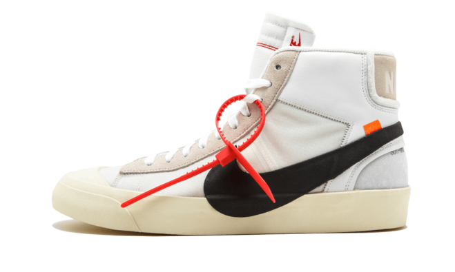Women's Nike x Off White Blazer Mid - WHITE! Buy now and get a discount.