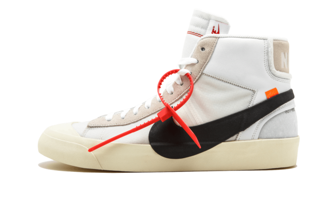 Buy Discount Nike x Off White Blazer Mid - WHITE for Men's