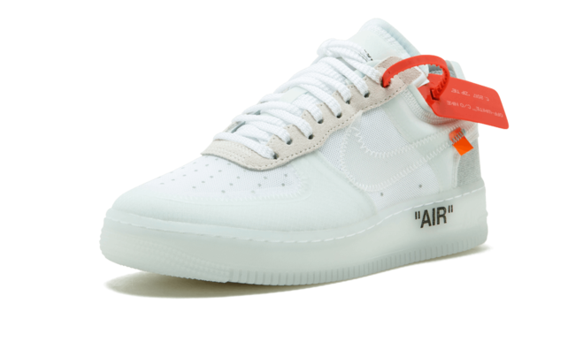 Don't miss out! Get the Nike x Off White Air Force 1 Low - WHITE for men and save with a discount!