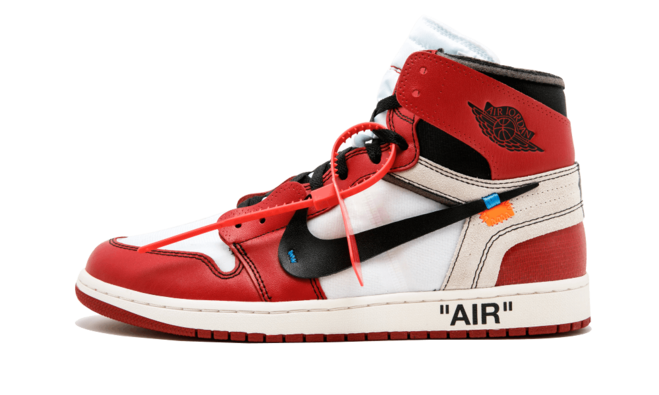 Shop Women's Air Jordan 1 x Off-White - Chicago Red with Discount