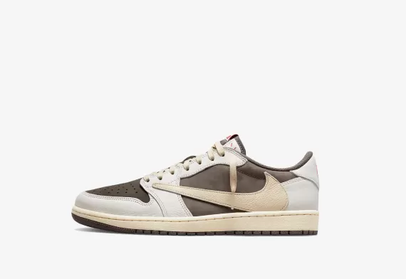 Air Jordan 1 Retro Low OG SP - Travis Scott Reverse Mocha