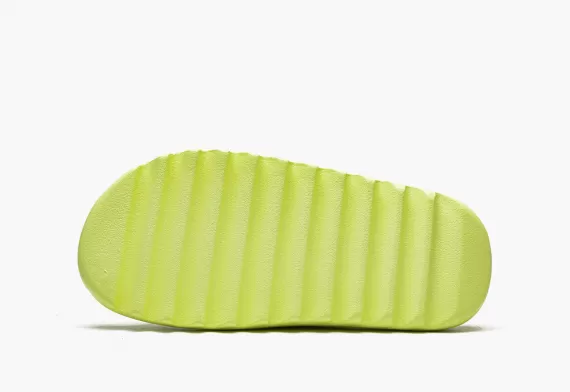 Shop the Latest Men's Yeezy Slide - Glow Green 2022 at Discount!