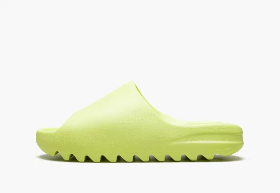Yeezy Slide - Glow Green 2022 - Women's Discounted Shoes