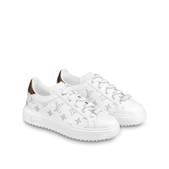 Women's Louis Vuitton Time Out Sneakers Now Available